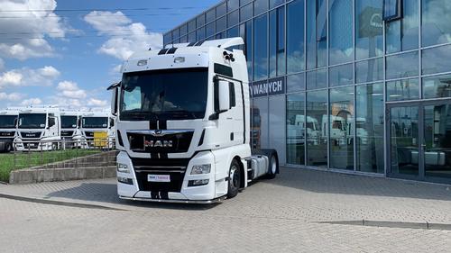 Osłona przeciwsłoneczna MAN TGX/TGA, kabina XXL, na 2 reflektory, z kompletnym zestawem montażowym, nr kat. 145110L222 - zdjęcie 1