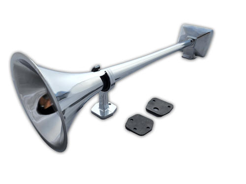 Sygnał pneumatyczny HADLEY (chromowana stal nierdzewna, okrągły, 24,5