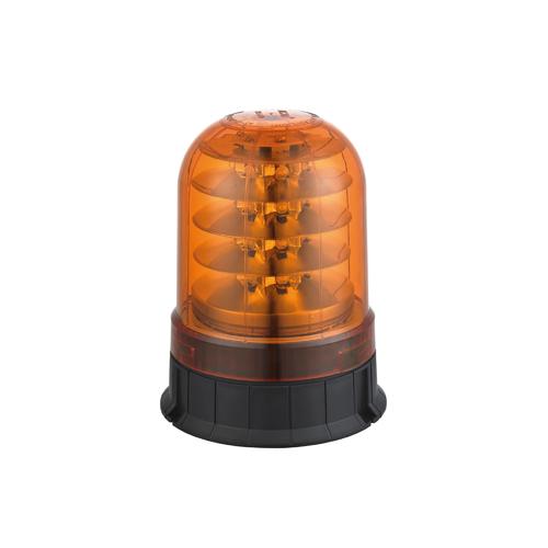 Światło ostrzegawcze LED (kogut) na 3 śrubki, 12-24V pomarańczowy klosz, nr kat. 13809056 - zdjęcie 1