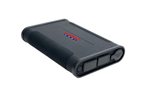 Mobilny magazyn energii Vigo o pojemności 48’000mAh; 2xUSB, czarny, outdoorowy - zdjęcie 1