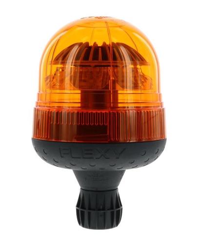 Światło ostrzegawcze VEGA LED (kogut) na trzpień 10-30V miękki trzon pomarańczowy klosz R65 - zdjęcie 1
