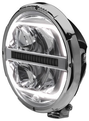 Reflektor HELLA Rallye 3003 FULL LED (12/24V, z listwą chłodzącą, ECE 25), nr kat. 1F8 016 797-001 - zdjęcie 1