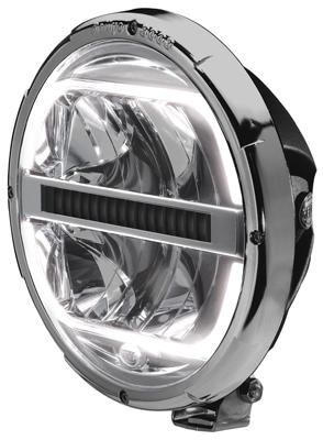 Reflektor HELLA Rallye 3003 FULL LED (12/24V, z listwą chłodzącą, ECE 50) - zdjęcie 1