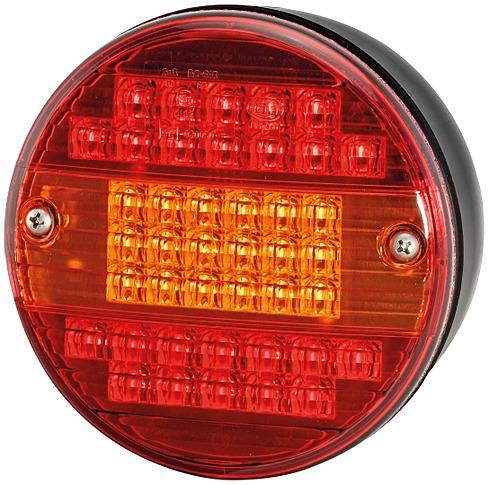 Tylna lampa zespolona LED (okrągła), nr kat. 2SD 001 685-347 - zdjęcie 1