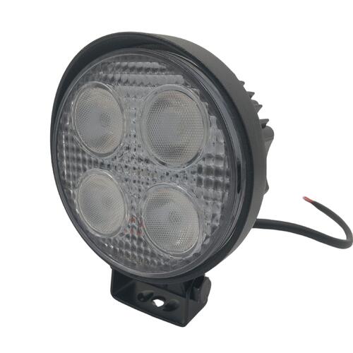 Lampa robocza LED okrągła (światło rozproszone) 4x5W, 9-32V, 2000 Lm , nr kat. 13U50004 - zdjęcie 1