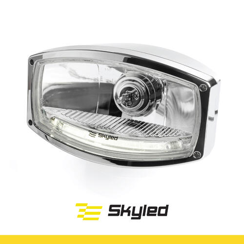 Reflektor dalekosiężny SKYLED JUMBO ELLIPSE (chrom) - zdjęcie 1