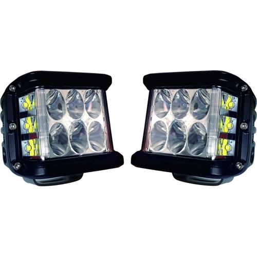 Lampa robocza LED 2x cube 18W 9-32V 1100Lm - zdjęcie 1