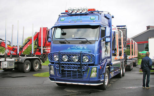 Rama pod zderzak U-liner gładka Trux do Volvo FH3/FM3, nr kat. L14-251S - zdjęcie 1