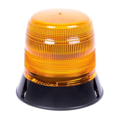 Światło ostrzegawcze LED seria 400 (kogut) na 3 śrubki, 12/24V, (R10,R65) pomarańczowy klosz - zdjęcie 1