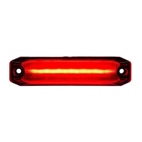 Światło pozycyjne czerwone (100 mm) 12/24V OptoLine M obrysowe tylne (czerwone szkło), nr kat. 1336009222 - zdjęcie 1