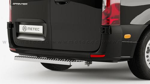 Stopień tylny MB Sprinter 07-16, 18- z zestawem montażowym - zdjęcie 1