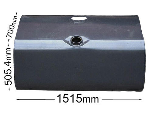 Zbiornik paliwa 450L 505x700x1515 stalowy - zdjęcie 1