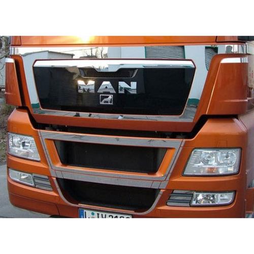 Elementy ozdobne na grille i drzwi do MAN TGX XL / XLX / XXL (17cz.), nr kat. 17TD157MAN.27.12 - zdjęcie 1