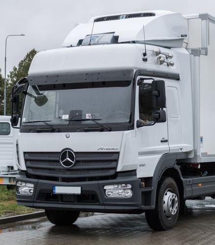 Osłona przeciwsłoneczna Mercedes Benz Axor II, kabina wysoka z lusterkiem, nr kat. 145321A222 - zdjęcie 1