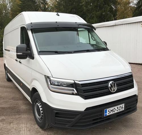 Osłona przeciwsłoneczna VW Crafter 2017-; MAN TGE 2017-, z zestawem montażowym, nr kat. 143126S222 - zdjęcie 1