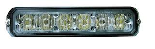 Lampa ostrzegawcza (stroboskop pomarańczowe światło LED) 12/24V,R65 IP67 - zdjęcie 1