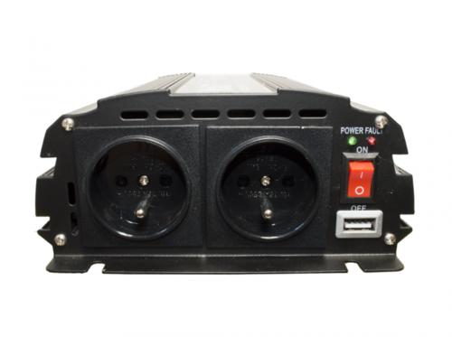 Samochodowa przetwornica napięcia 12->230V o mocy 1000W/750W - zdjęcie 1