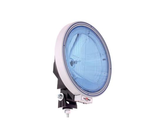Reflektor dalekosiężny SIM (niebieskie ryflowane szkło, postój LED ring) - zdjęcie 1