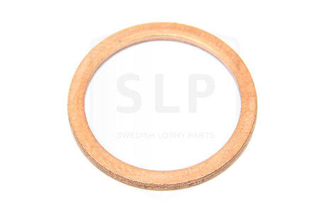 Podkładka miedziana 16,2x19,7x1,5 mm - zdjęcie 1