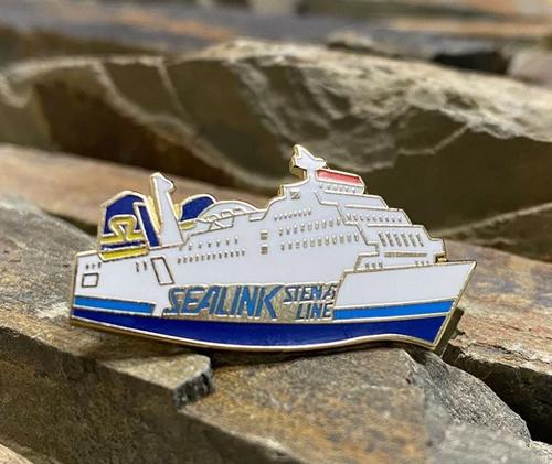 Przypinka Sealink Stenaline (metalowa) - zdjęcie 1