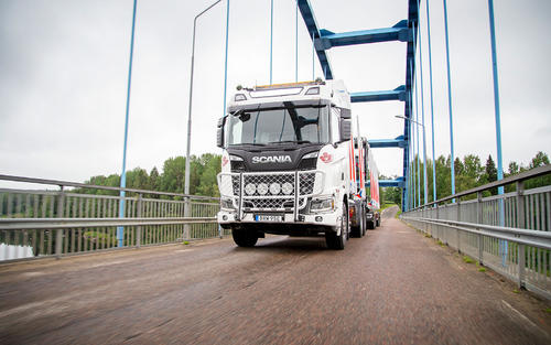 Osłona czołowa Offroad Scania XT 2016- (anodowana/gładka) - zdjęcie 1