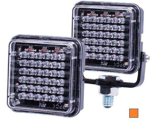 Lampa ostrzegawcza VIGILED ze wspornikiem  (stroboskop pomarańczowe światło LED) R10, R65, IP67 - zdjęcie 1