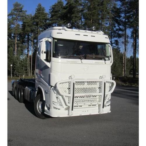 Osłona przeciwsłoneczna VOLVO FH4/FH5/AERO/FM5 aluminium wysokość 33,5 cm bez wycięć Fox Parts - prosta Extra Low - zdjęcie 1