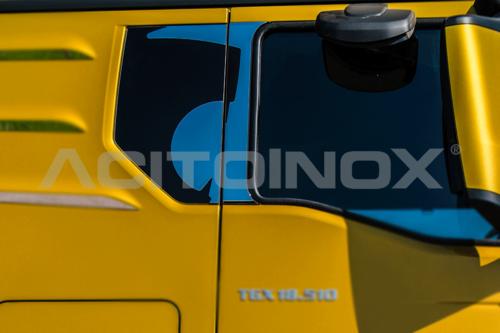 Ozdobne listwy ze stali nierdzewnej okna MAN NTGX 2020 - - zdjęcie 1