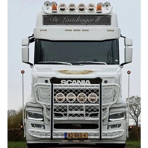 Osłona przeciwsłoneczna SCANIA S/R NG laminat 36,5 cm wysokości na 5 lamp nowego typu - zdjęcie 1