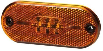 Światło obrysowe boczne LED ValueFit 12/24V, pomarańćzowe - zdjęcie 1