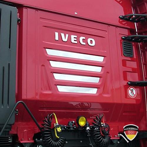 Listwy ozdobne z logo na tył kabiny (stal nierdzewna) do IVECO Stralis (>2007), nr kat. 17TD157IV.36 - zdjęcie 1