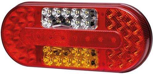 Lampa tylna zespolona (kierunkowskaz, stop, przeciwmgłowe, wsteczny, oświetlenie, tylne) LED ValueFit 12/24V - zdjęcie 1