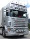 Osłona przeciwsłoneczna SCANIA 4/R -06/2013, kabina Topline, na 2 obrysy i 4 reflektory, głęboka - zdjęcie 2