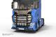 Osłona czołowa Outland SCANIA R, S Serie 16 , do średniego i niskiego zderzaka, czarna - zdjęcie 3