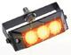 Lampa ostrzegawcza ze wspornikiem (stroboskop pomarańczowe światło LED) EMC, R65 IP67 3 diody LED - zdjęcie 2