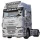 Osłona przeciwsłoneczna DAF XF 105/106, kabina Super Space Cab, na 4 reflektory, głęboka - zdjęcie 2