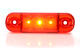 Światło pozycyjne czerwone 12/24V obrysowa tylna (3 x LED) W97.1 - zdjęcie 5