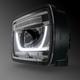 Reflektor dalekosiężny Hella Jumbo Full LED 12/24V podwieszany - zdjęcie 3