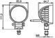 Lampa robocza LED ValueFit 12/24V, 500lm, okrągła, nr kat. 1G0 357 000-001 - zdjęcie 3