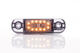 Światło pozycyjne pomarańczowe 12/24V obrysowa boczna (12 x LED) W97.3 - zdjęcie 3