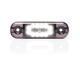 Światło pozycyjne białe (przydymiane) 12/24V obrysowa przednia (12 x LED) W275.2 BLACK - zdjęcie 3