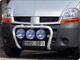 Osłona czołowa X-rack Nissan Interstar 04-; dla 3 lamp - zdjęcie 2