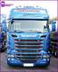 Wykończenie lamp przednich brewki Scania Streamline H7 - zdjęcie 5
