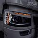 Wykończenie lamp przednich brewki Scania S&R 2016- z wycięciem do reflektorów LED - zdjęcie 2