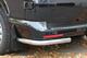 Ramy narożne pod tylny zderzak REAR BARS VW T5, T6, T6.1 - zdjęcie 2