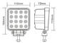 Lampa robocza LED 16x3W kwadratowa, światło rozproszone - zdjęcie 3