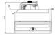 Lodówka Mercedes Sprinter 2006- (45L, kompresorowa, 12/24V) do zabudowy - zdjęcie 9
