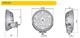 Reflektor dalekosiężny FERVOR 25 BLACK FULL LED FI180 12/24V + zaślepka - zdjęcie 5