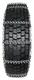 Łańcuchy drabinkowe z kolcami 315/80R22,5WB (szeroki bieżnik) TRYGG Super Standard - zdjęcie 5