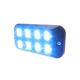Lampa ostrzegawcza (stroboskop niebieskie światło LED) 12/24V, IP67, R65 - zdjęcie 2